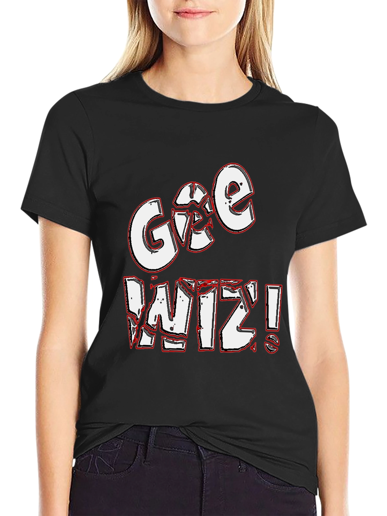Gee Wiz! Graphic T-Shirt - Quirky Casual Wear