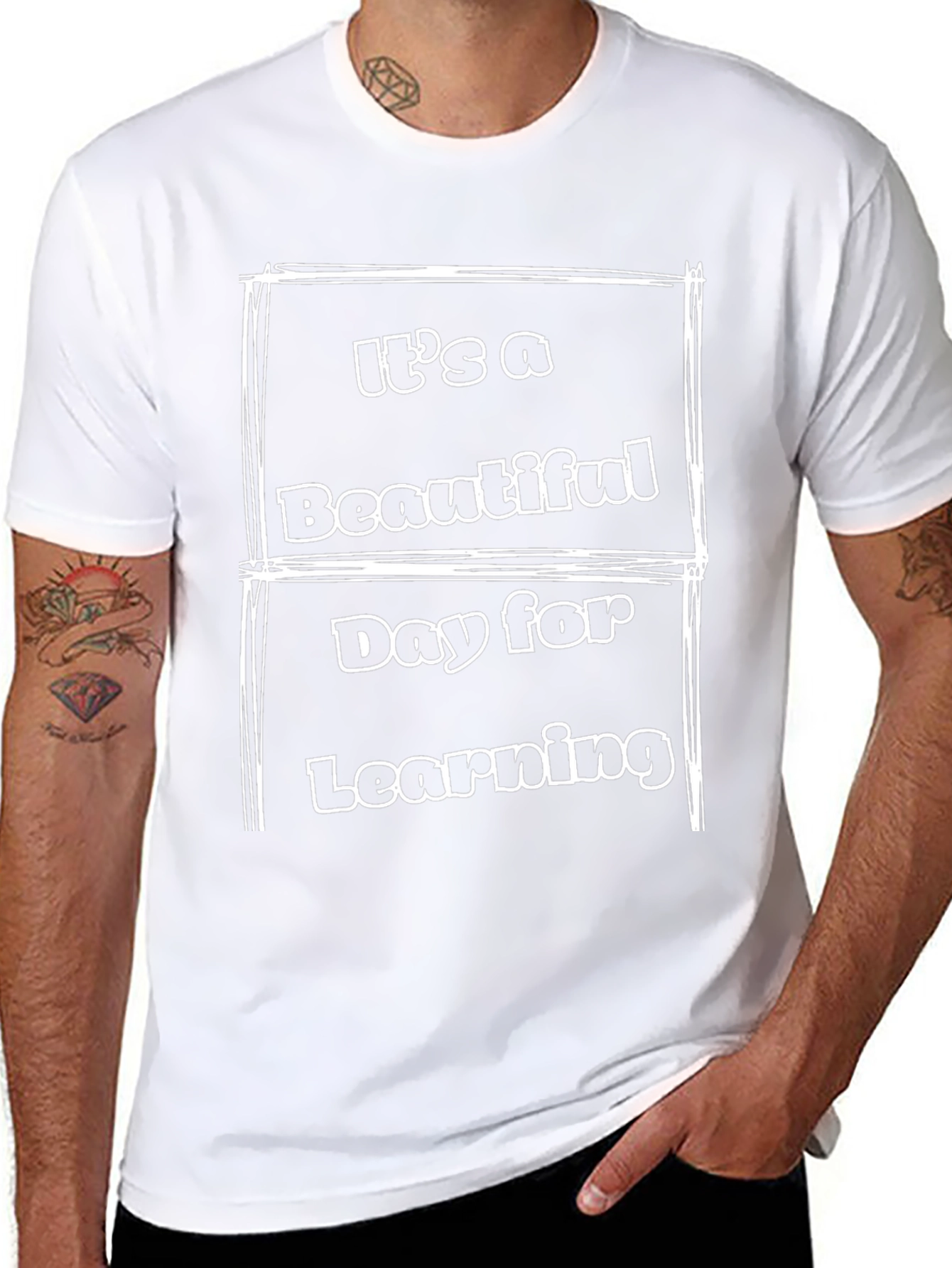 Its A Beautiful Day For Learning Graphic Tee
