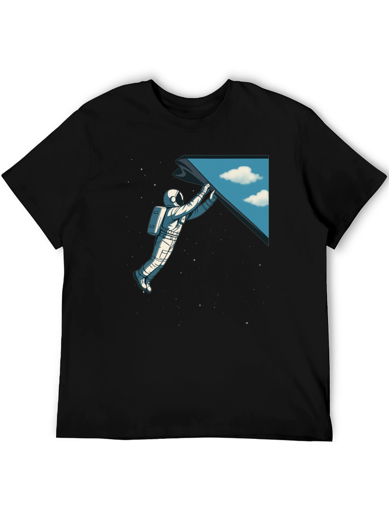 Astronaut Space Portal T-Shirt - Premium Graphic Tee