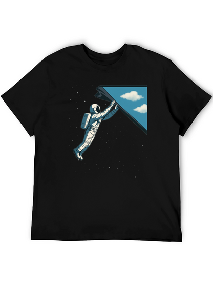 Astronaut Space Portal T-Shirt - Premium Graphic Tee