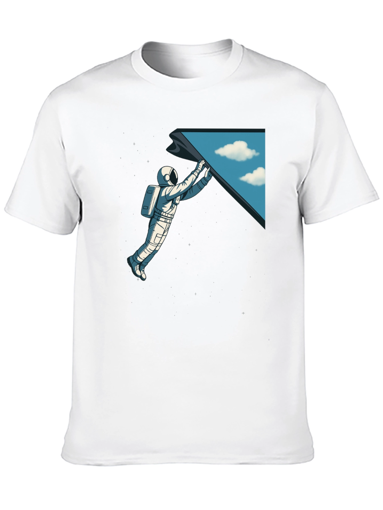 Astronaut Space Portal T-Shirt - Premium Graphic Tee