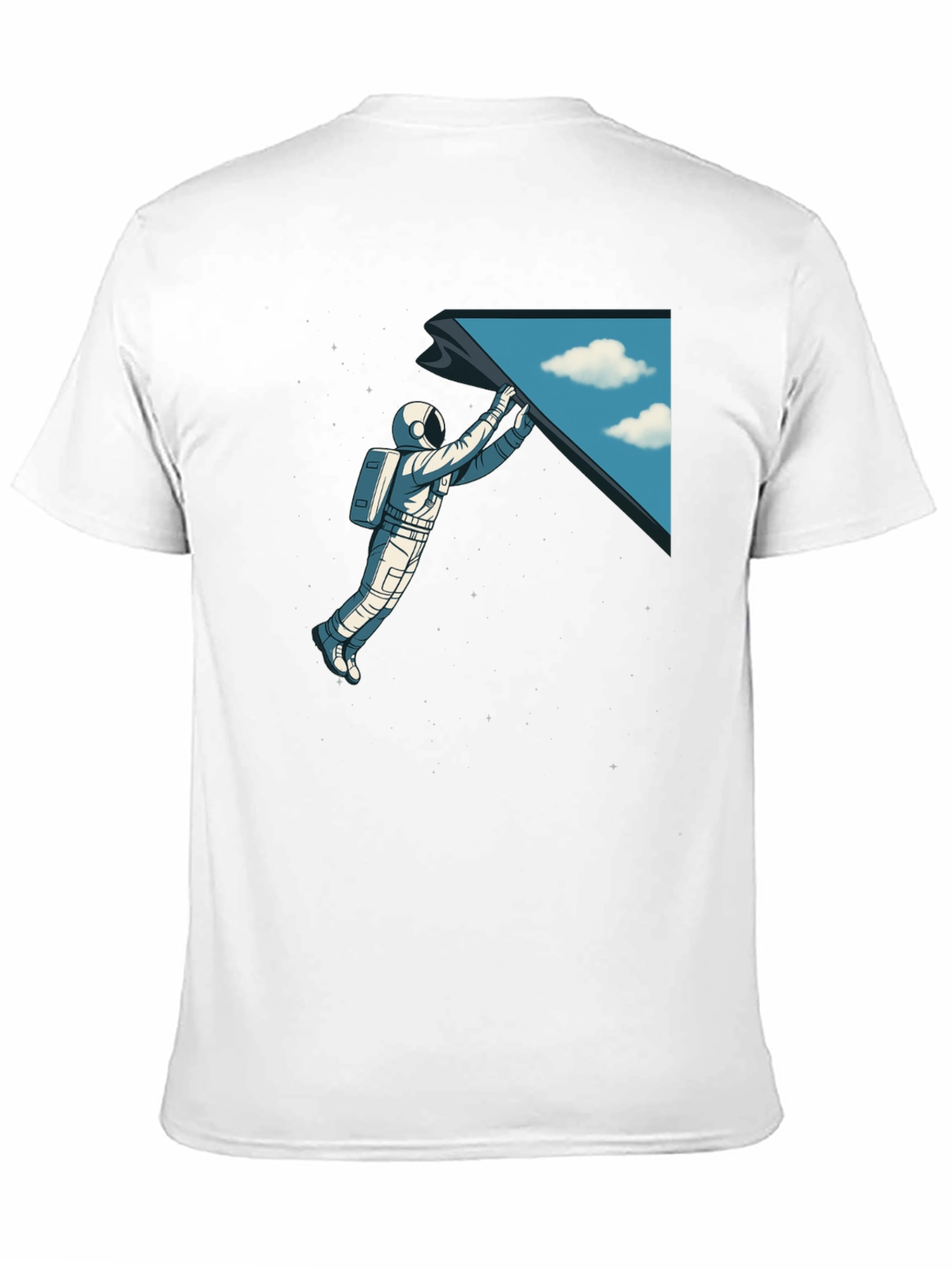 Astronaut Space Portal T-Shirt - Premium Graphic Tee