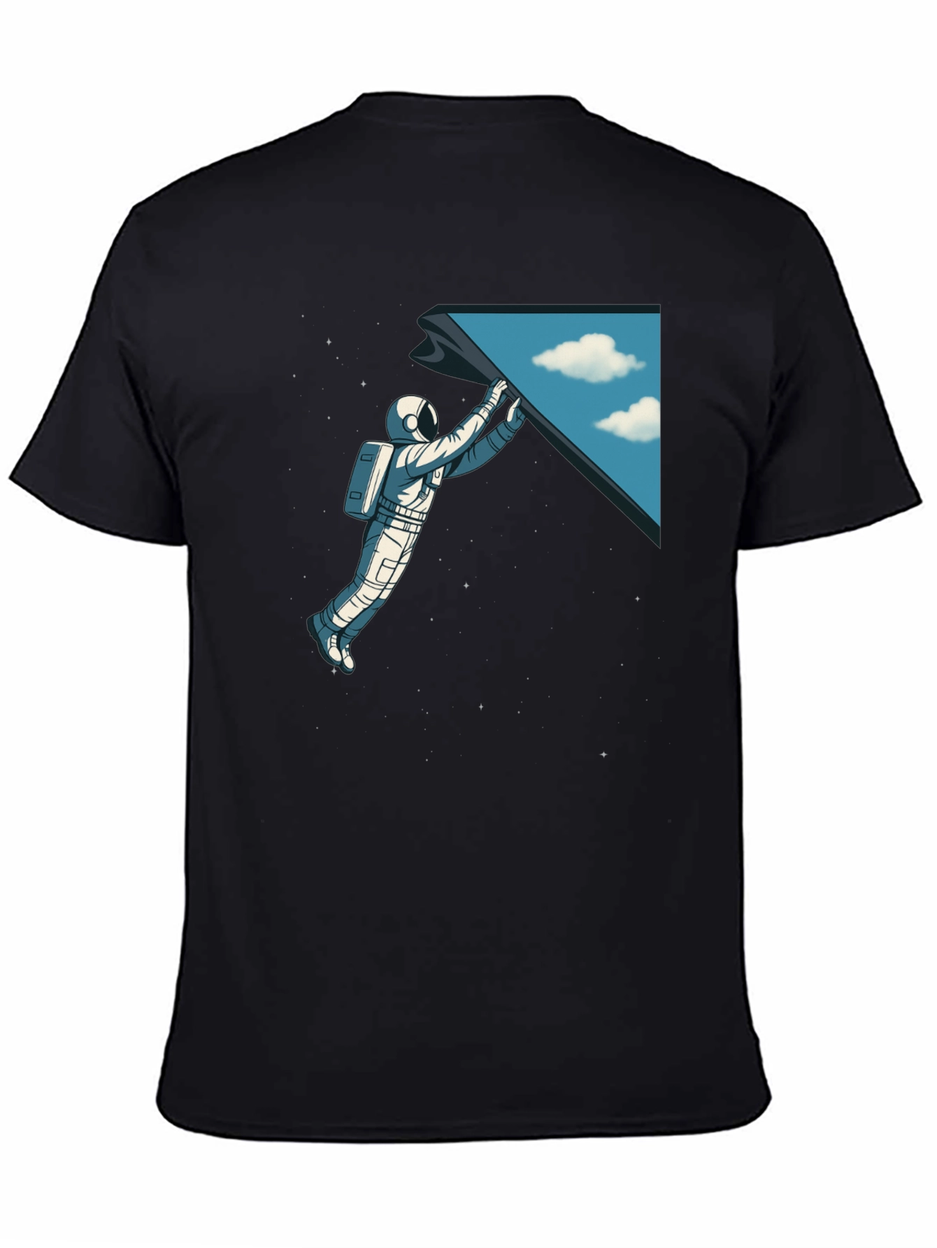 Astronaut Space Portal T-Shirt - Premium Graphic Tee