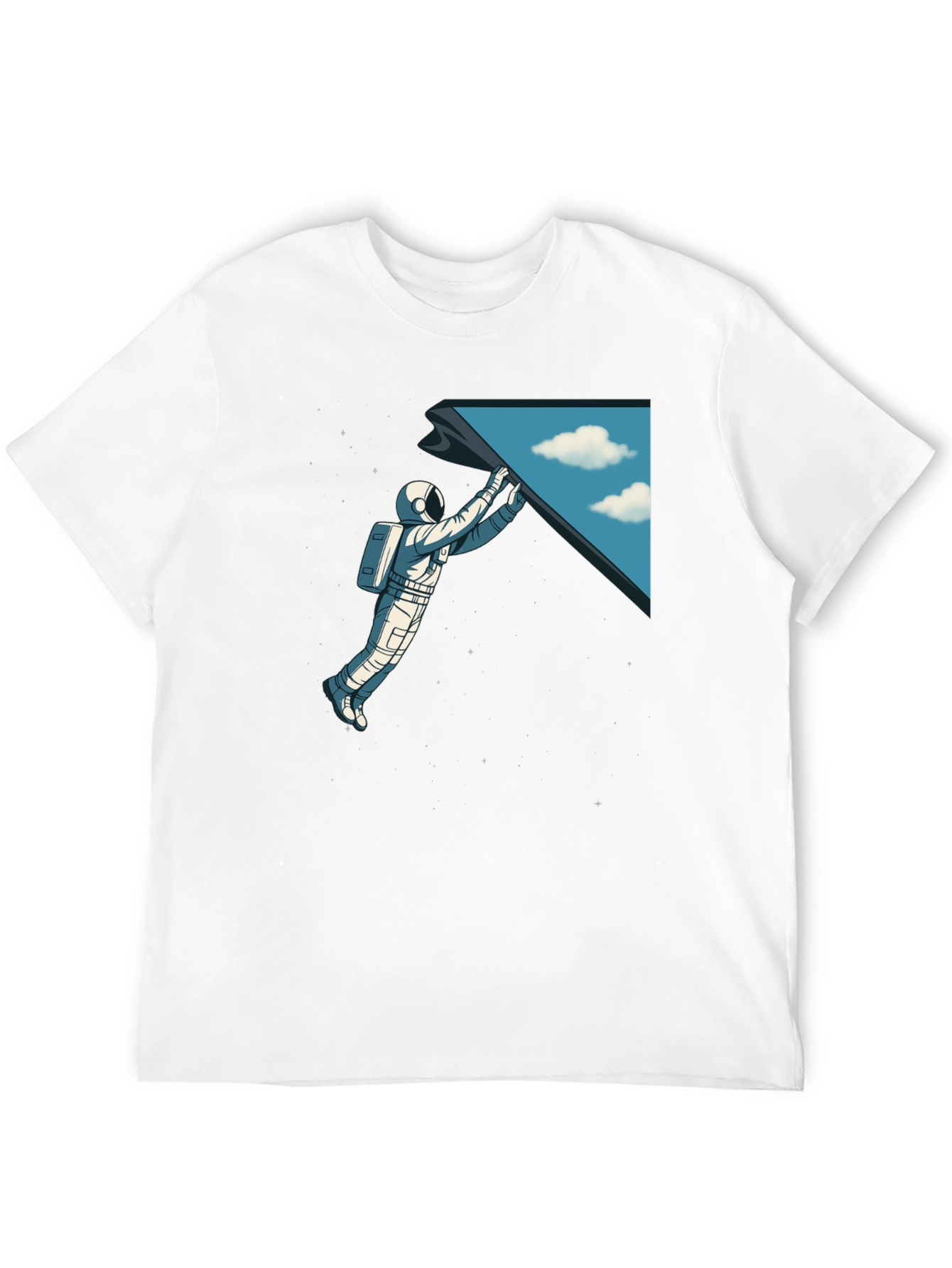 Astronaut Space Portal T-Shirt - Premium Graphic Tee