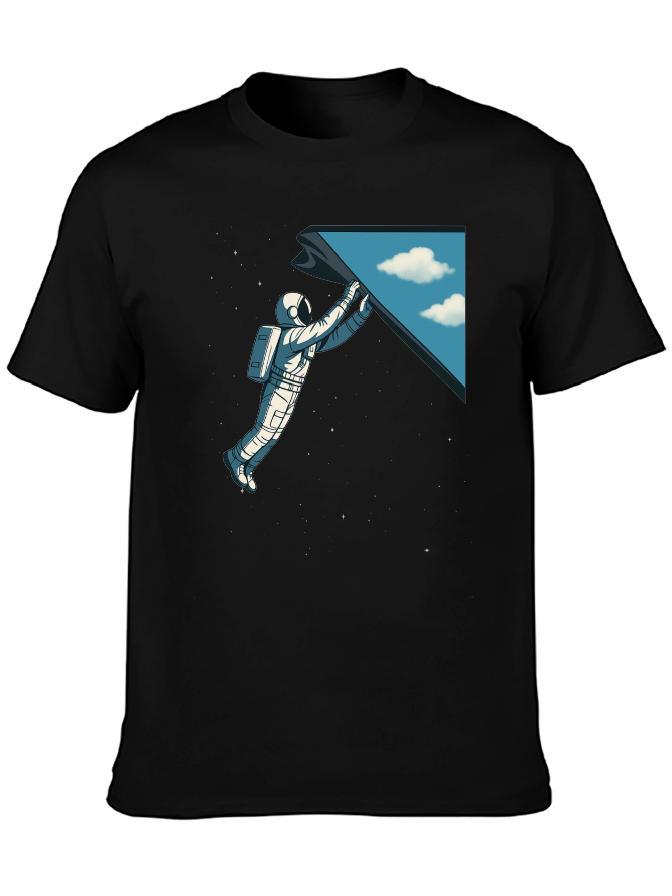 Astronaut Space Portal T-Shirt - Premium Graphic Tee