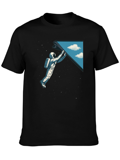 Astronaut Space Portal T-Shirt - Premium Graphic Tee