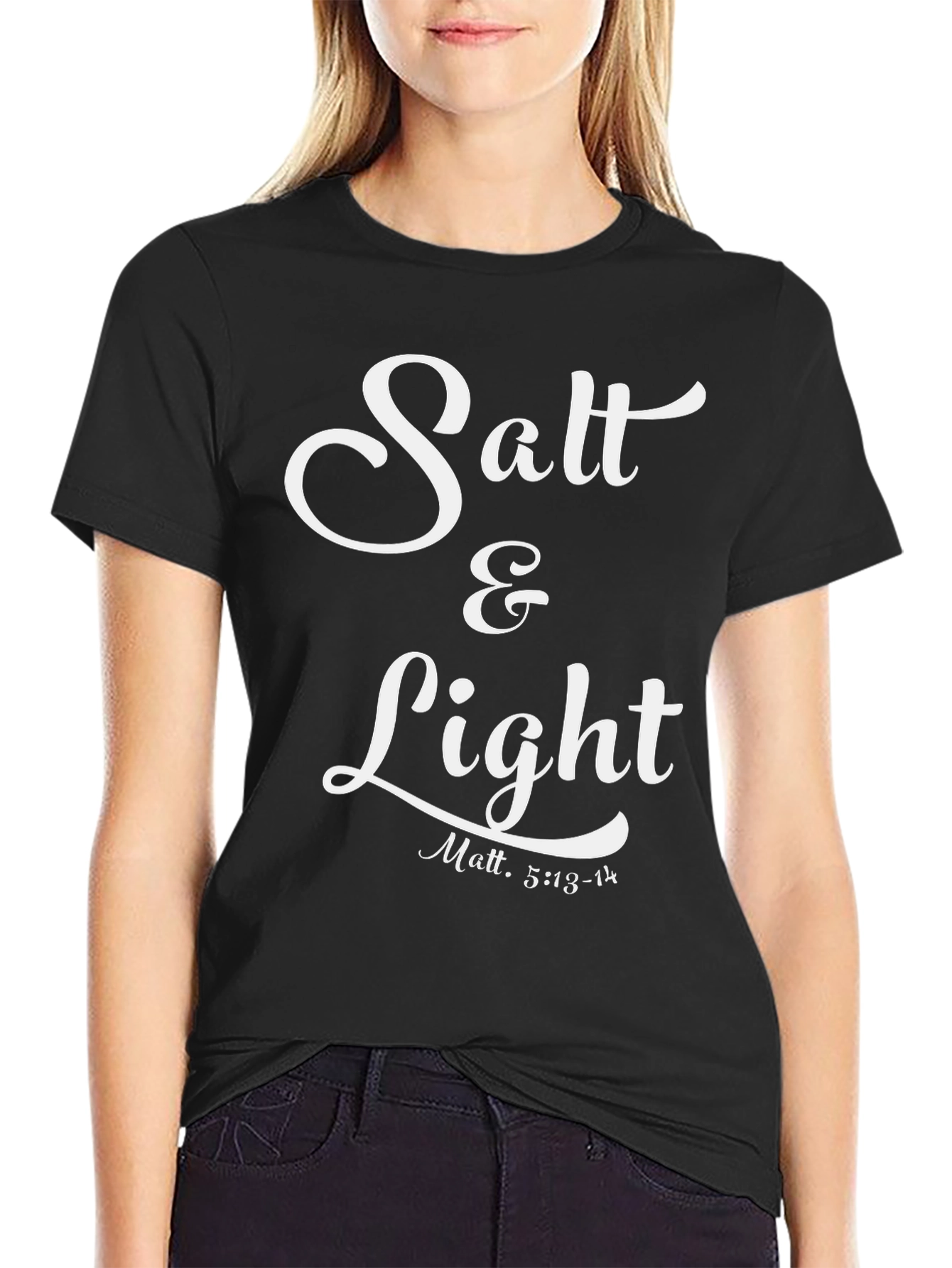 Salt & Light Graphic T-Shirt - Christian Apparel