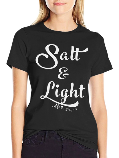 Salt & Light Graphic T-Shirt - Christian Apparel