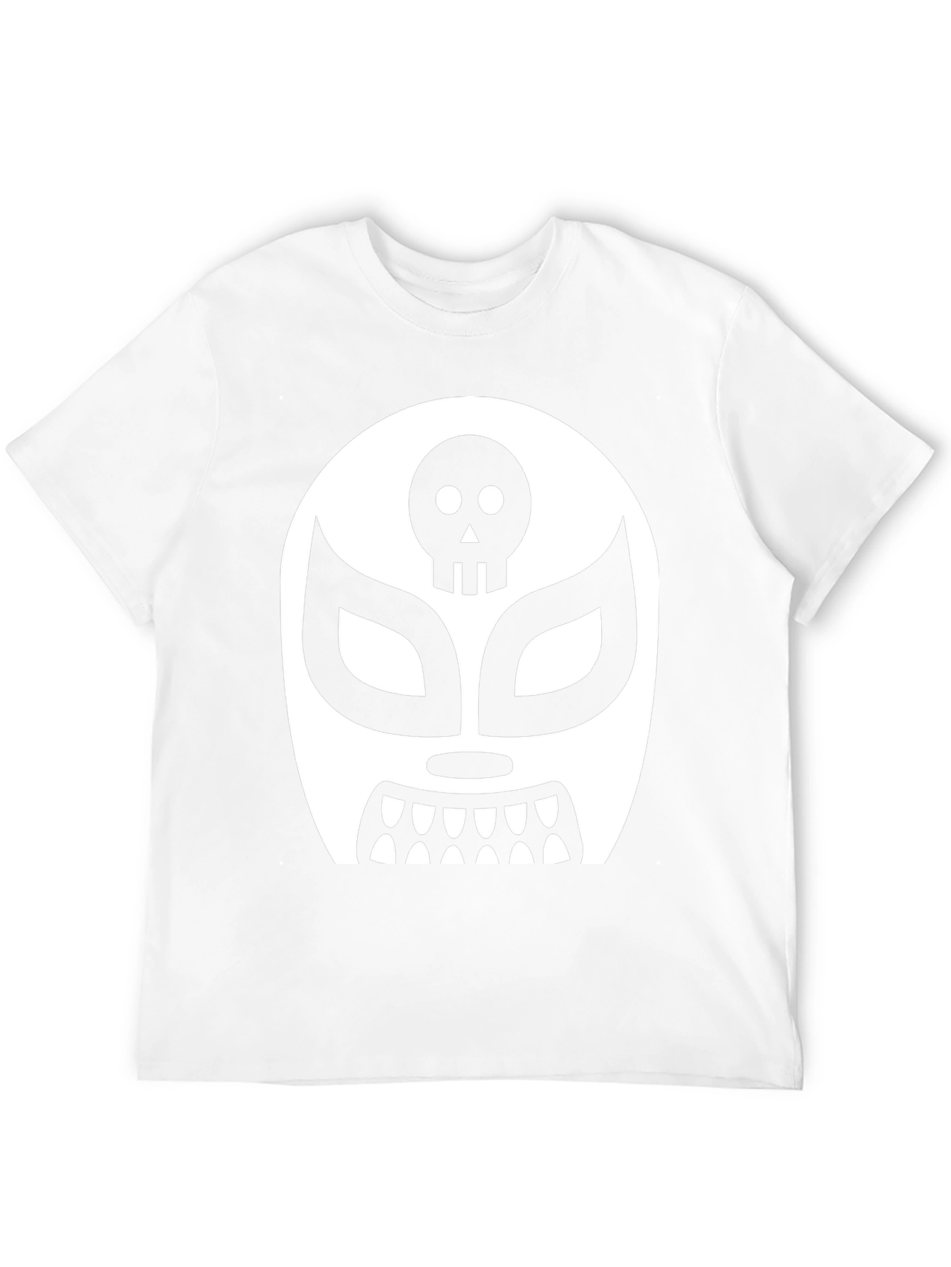 Lucha Libre Skull Mask Graphic T-Shirt