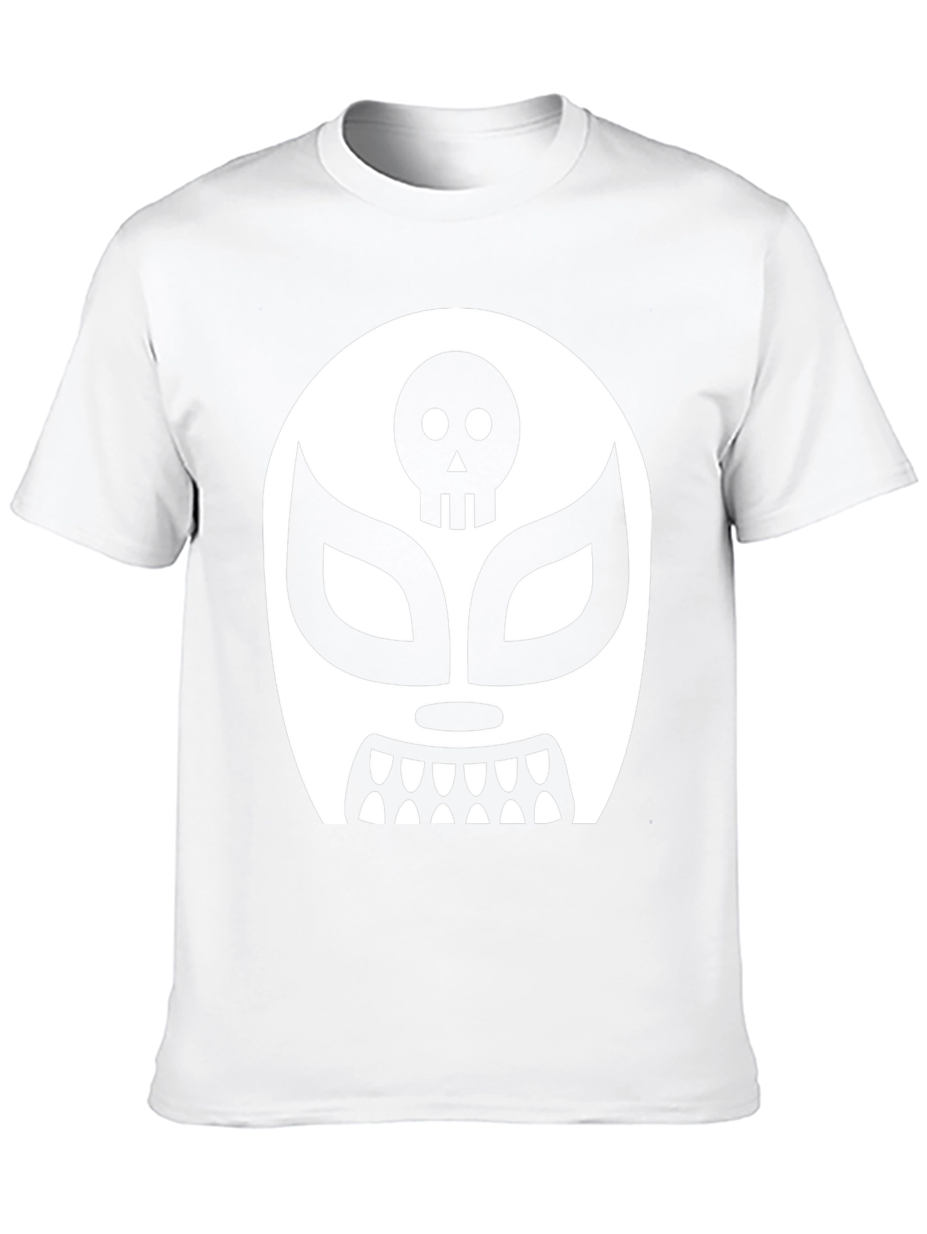Lucha Libre Skull Mask Graphic T-Shirt