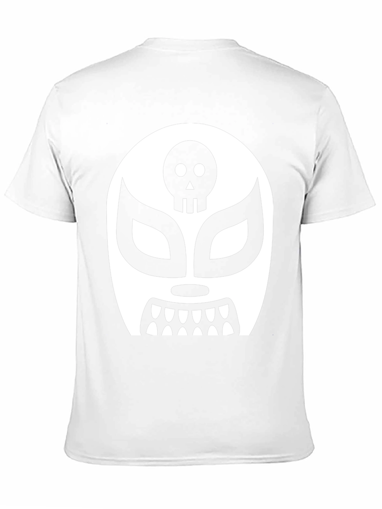 Lucha Libre Skull Mask Graphic T-Shirt