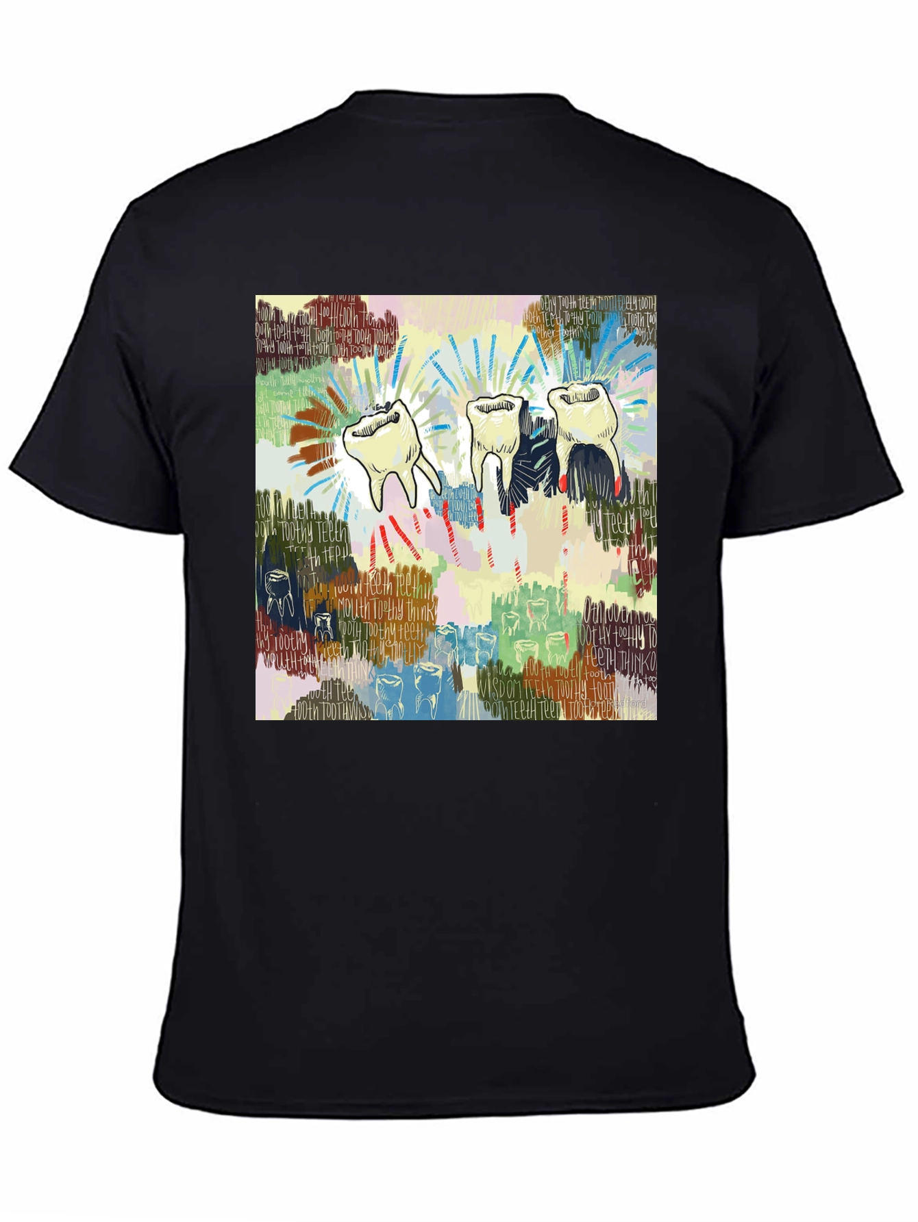 Wisdom Teeth Graphic Print T-Shirt