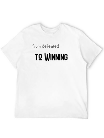 Motivational To Winning Black T-Shirt