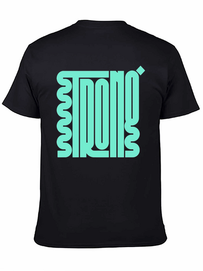 Strong Black Graphic Tee