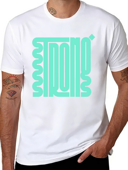 Strong Black Graphic Tee