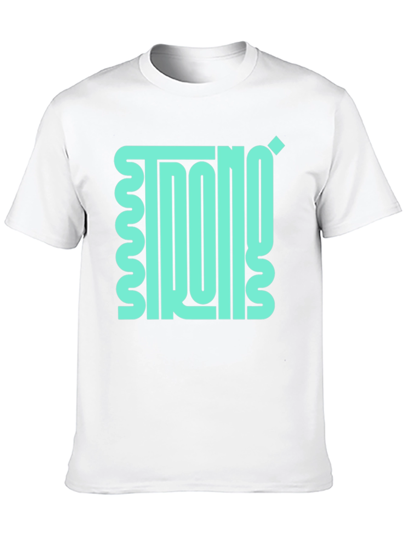 Strong Black Graphic Tee