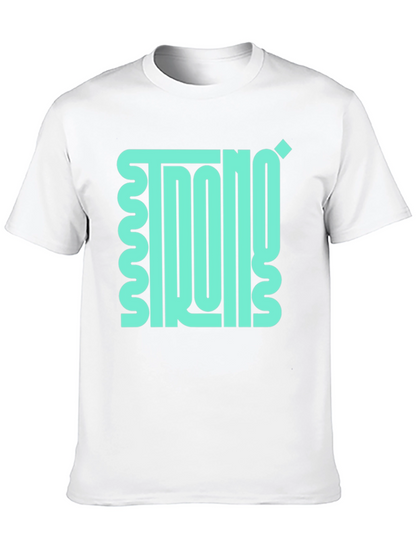 Strong Black Graphic Tee