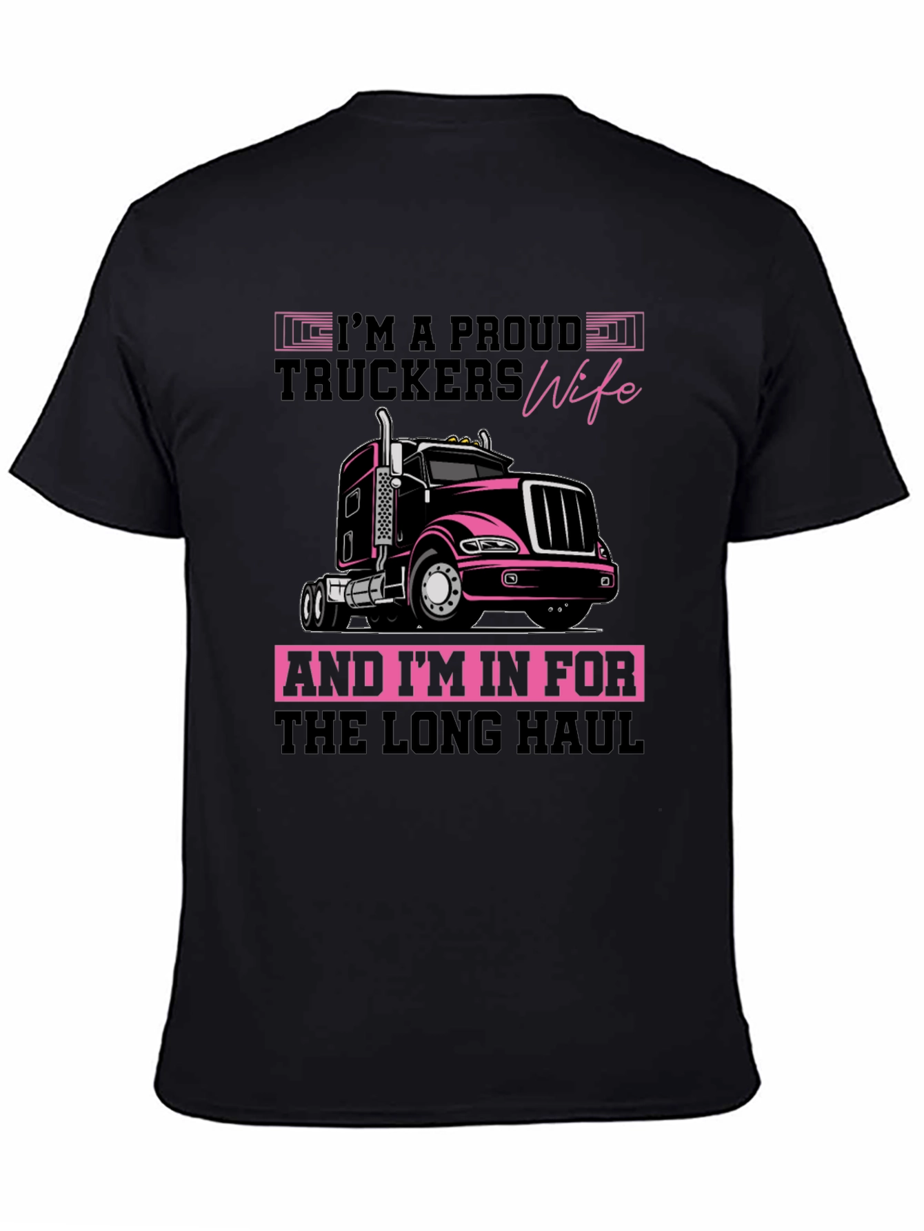 Proud Truckers Wife Graphic Tee