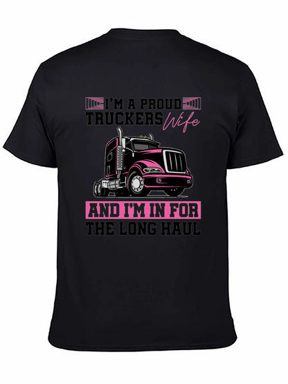 Proud Truckers Wife Graphic Tee