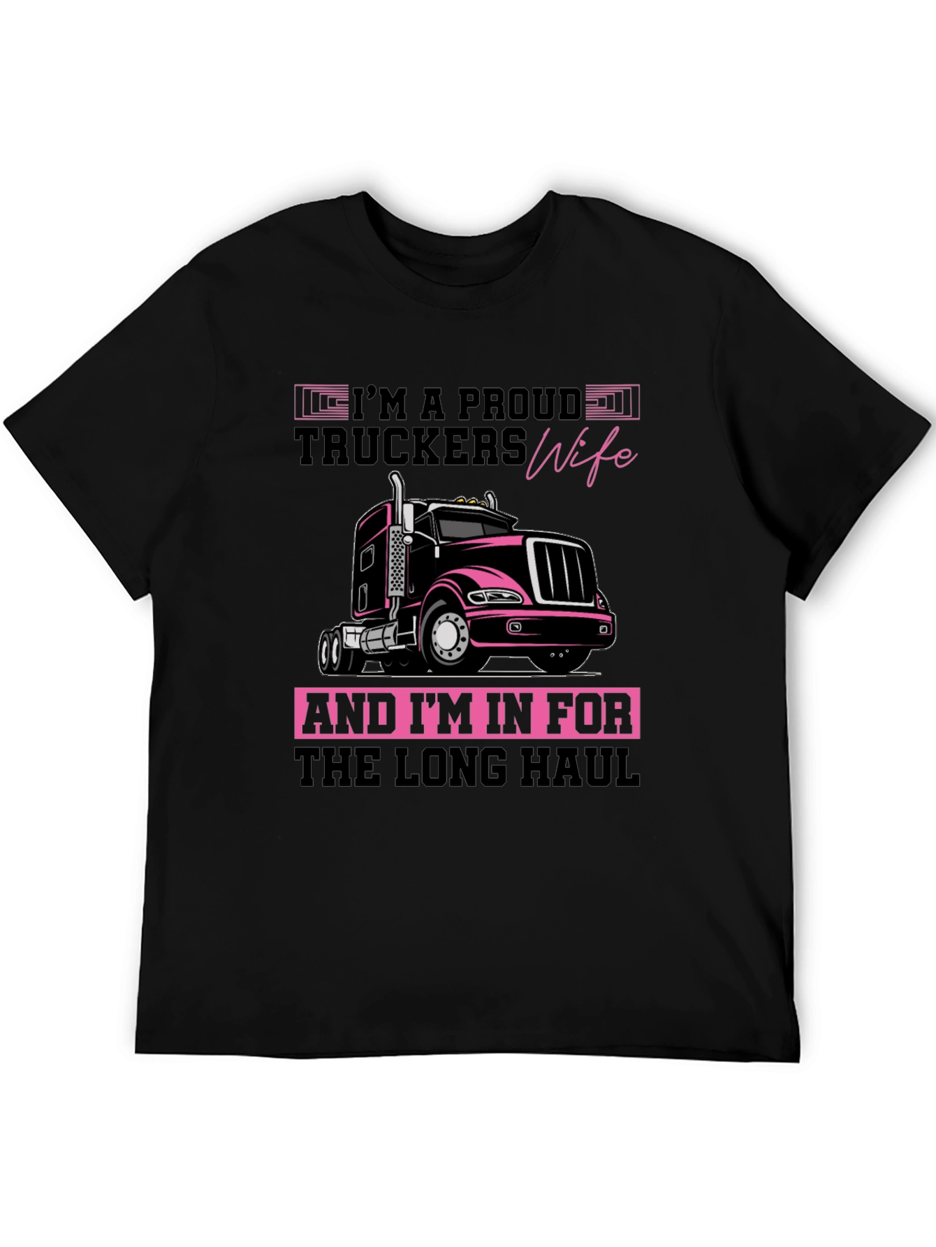 Proud Truckers Wife Graphic Tee