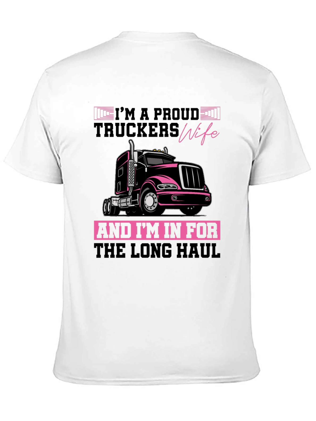 Proud Truckers Wife Graphic Tee