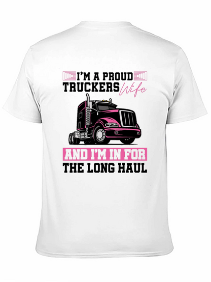 Proud Truckers Wife Graphic Tee