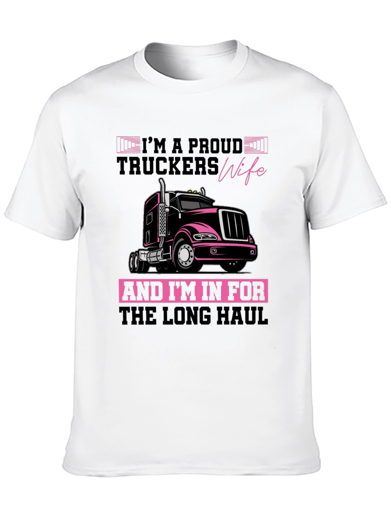Proud Truckers Wife Graphic Tee