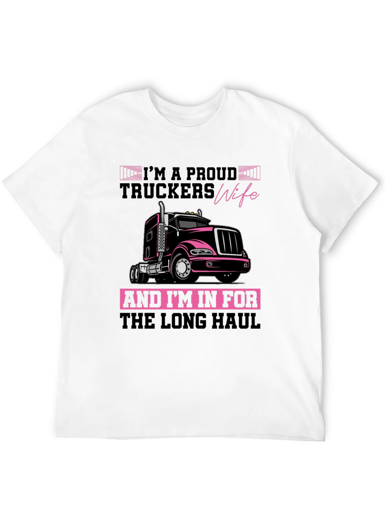 Proud Truckers Wife Graphic Tee