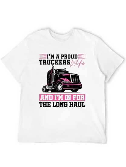 Proud Truckers Wife Graphic Tee
