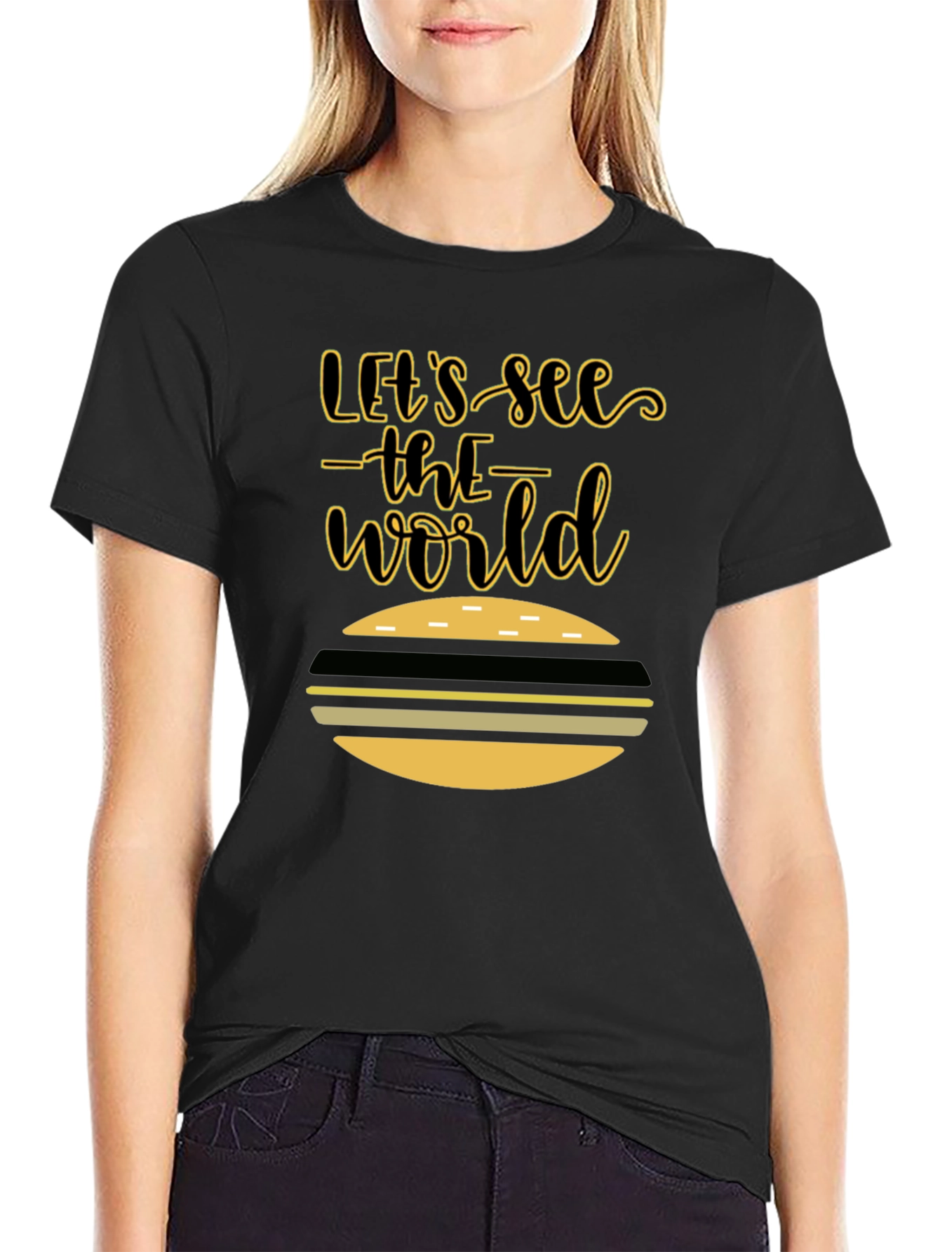 Lets See the World Graphic Tee