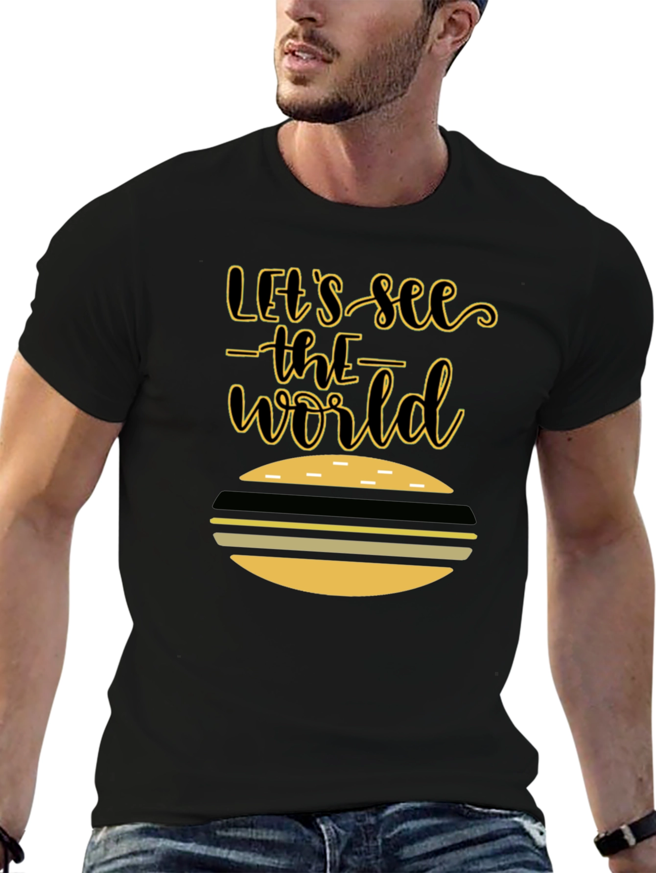 Lets See the World Graphic Tee