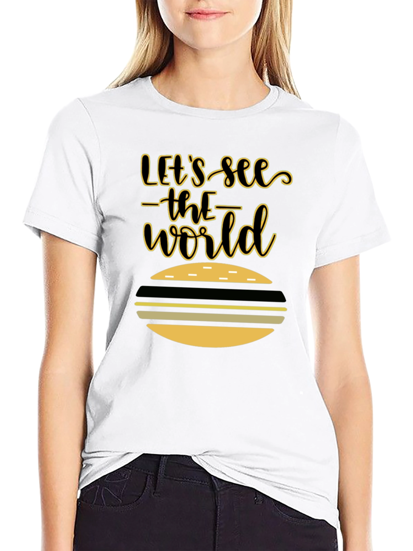 Lets See the World Graphic Tee