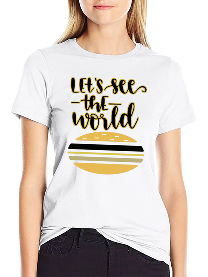 Lets See the World Graphic Tee