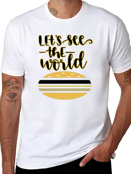 Lets See the World Graphic Tee