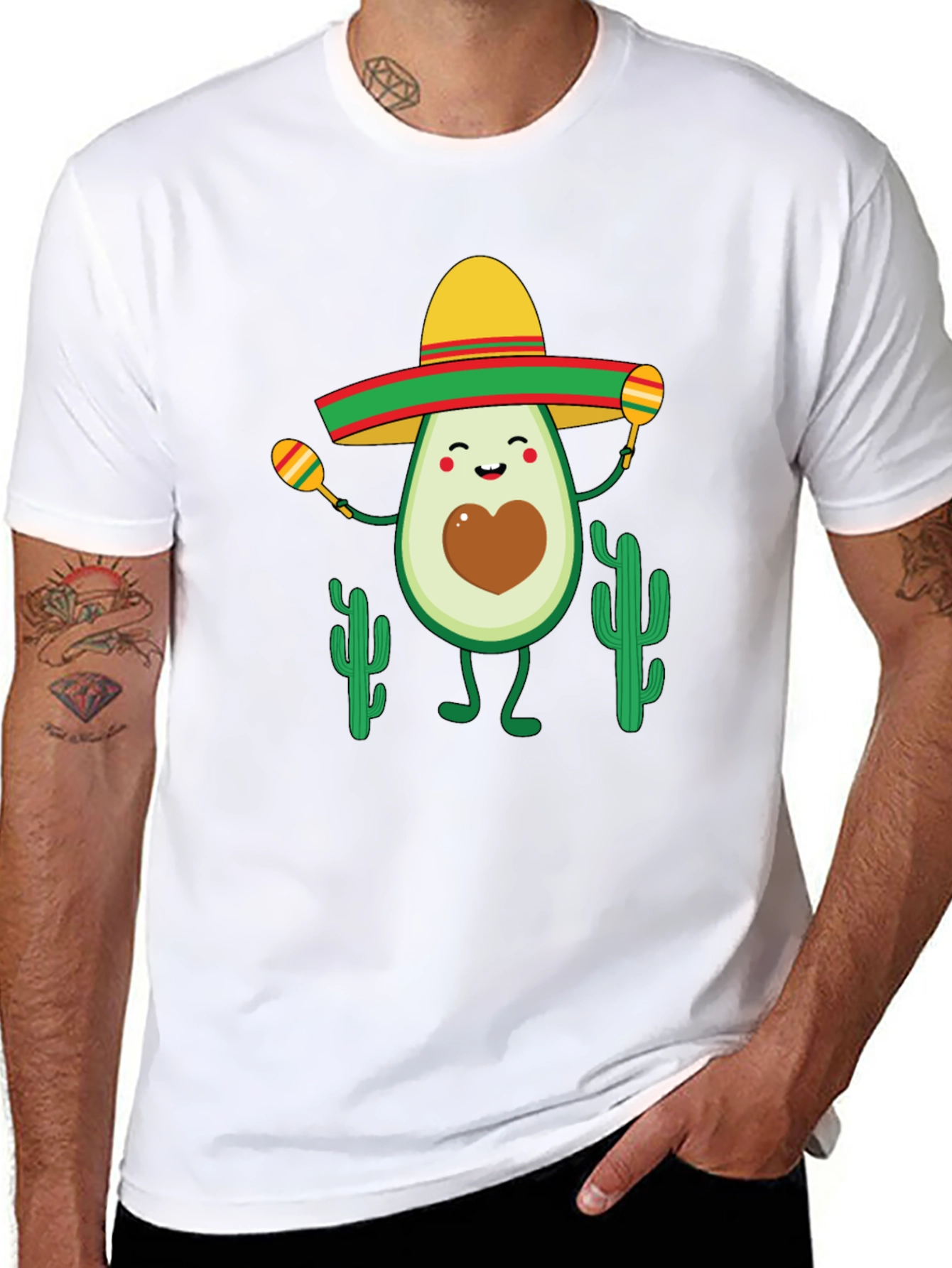 Funny Avocado Cinco de Mayo T-Shirt