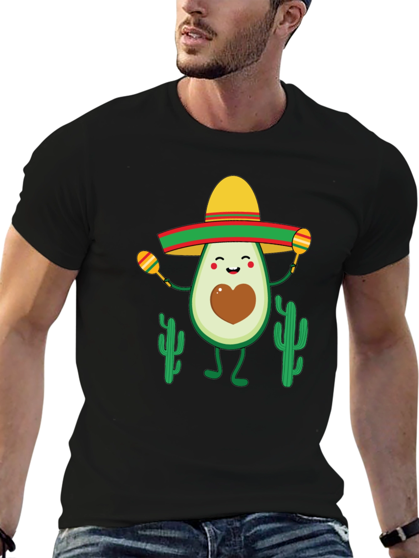 Funny Avocado Cinco de Mayo T-Shirt