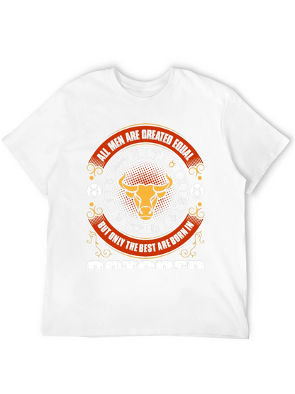 Taurus Zodiac Mens T-Shirt