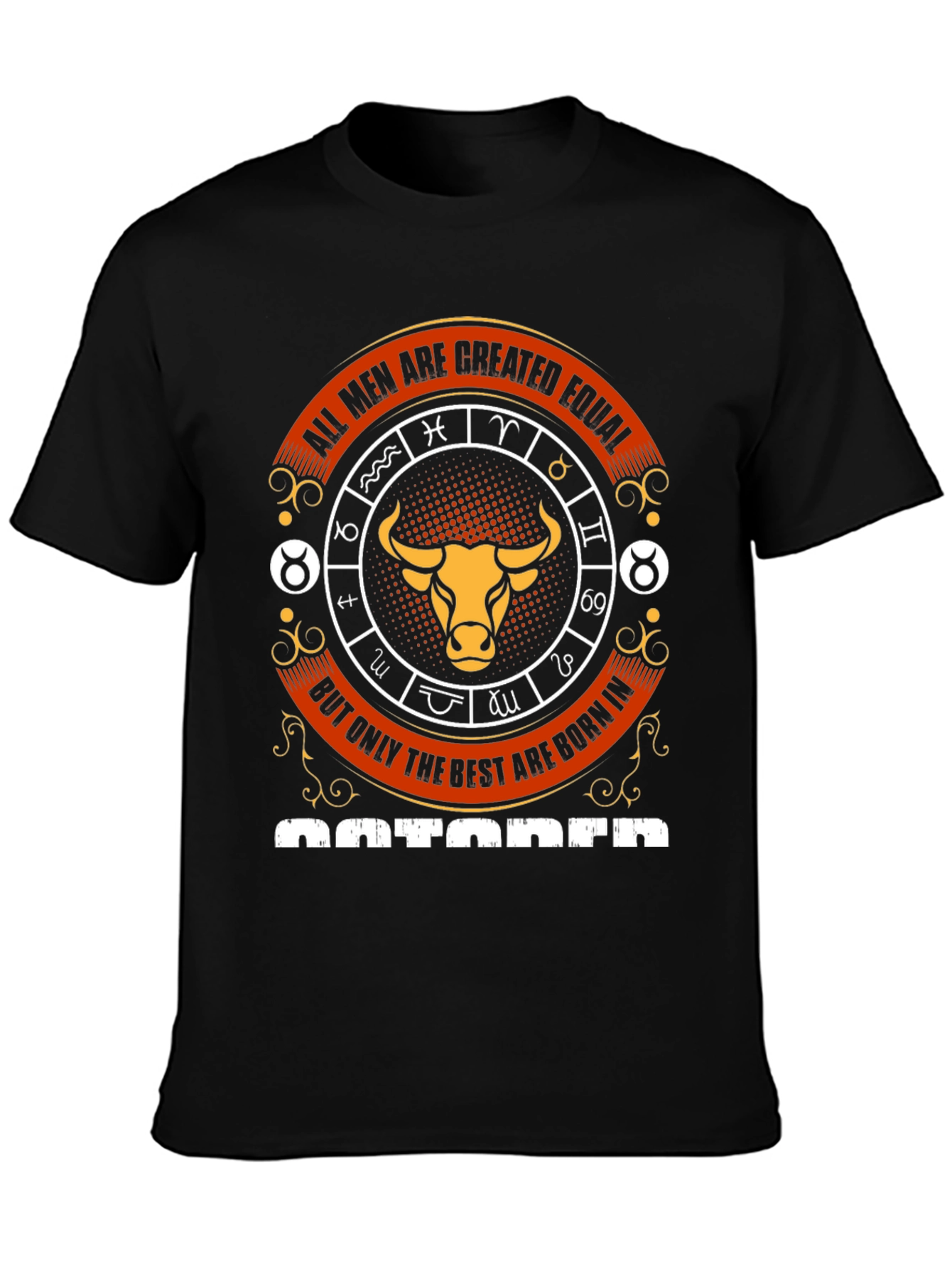 Taurus Zodiac Mens T-Shirt