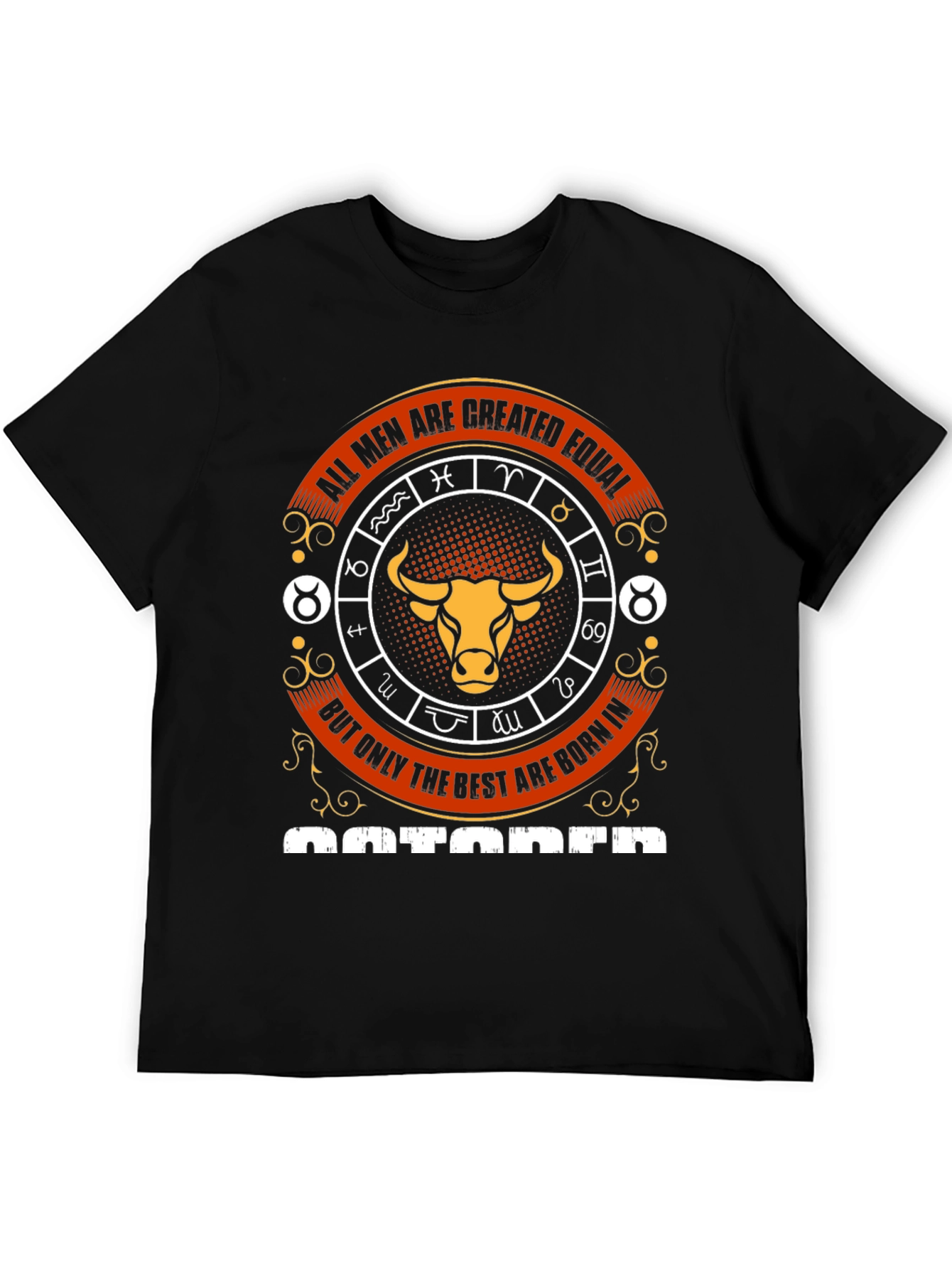 Taurus Zodiac Mens T-Shirt