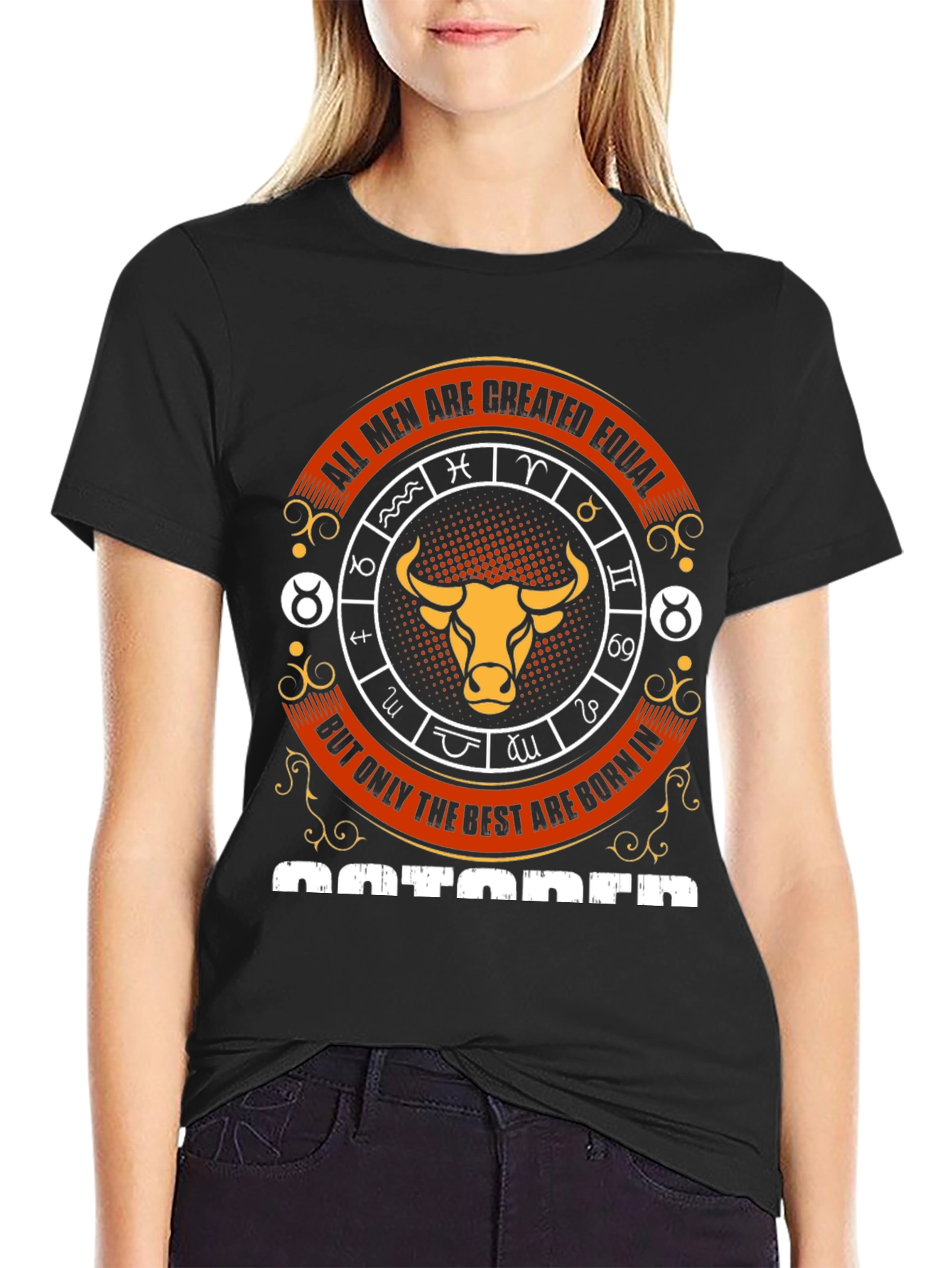 Taurus Zodiac Mens T-Shirt