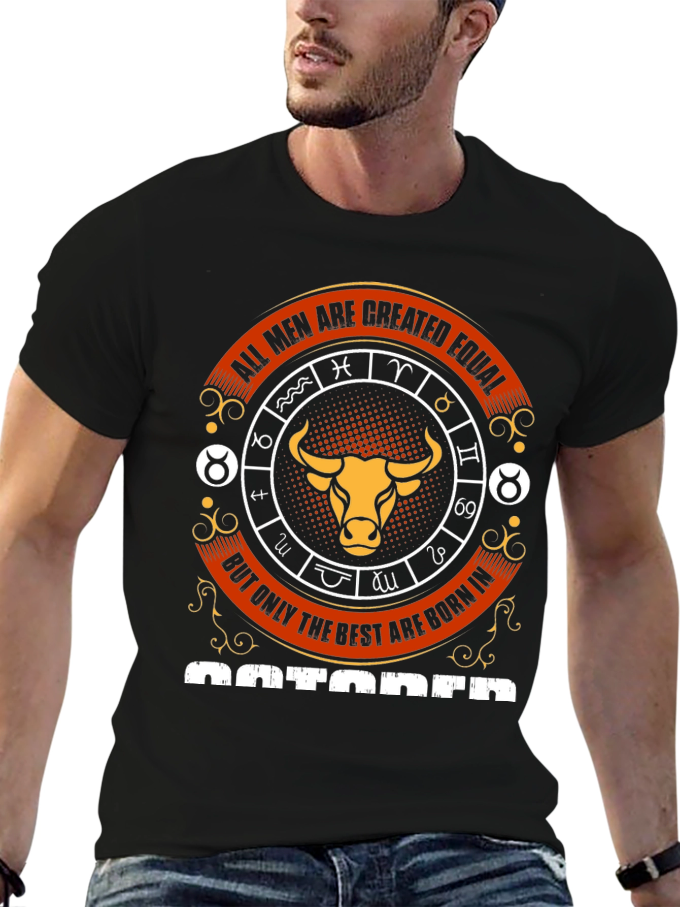 Taurus Zodiac Mens T-Shirt