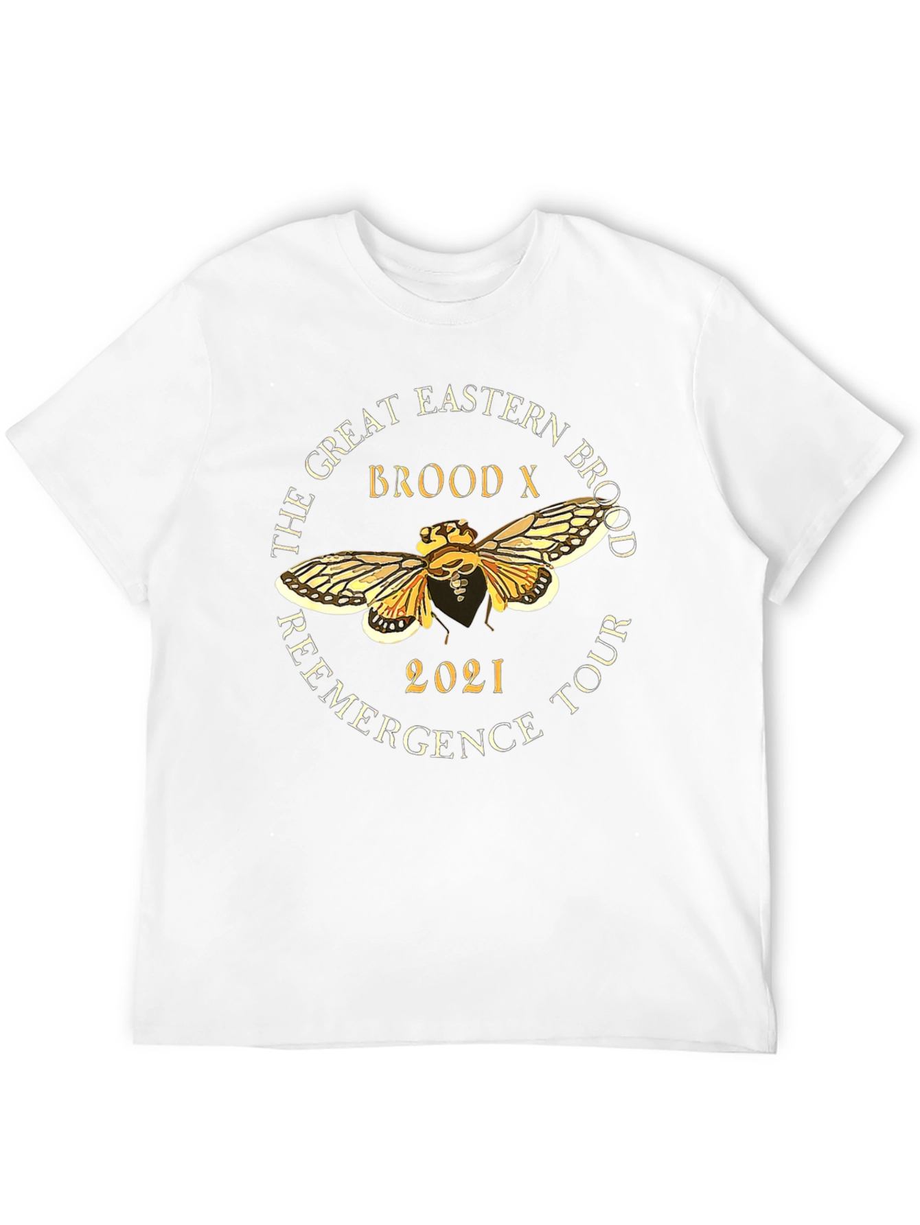 The Great Eastern Brood X Reemergence Tour 2021 T-Shirt