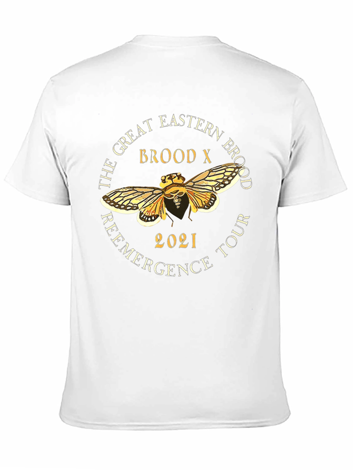The Great Eastern Brood X Reemergence Tour 2021 T-Shirt