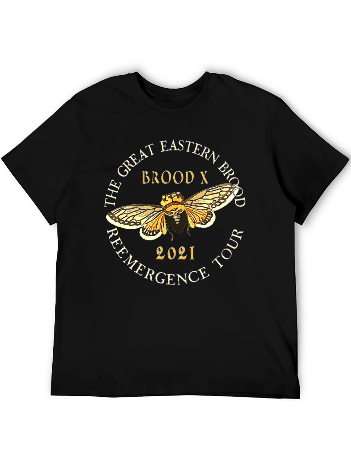 The Great Eastern Brood X Reemergence Tour 2021 T-Shirt