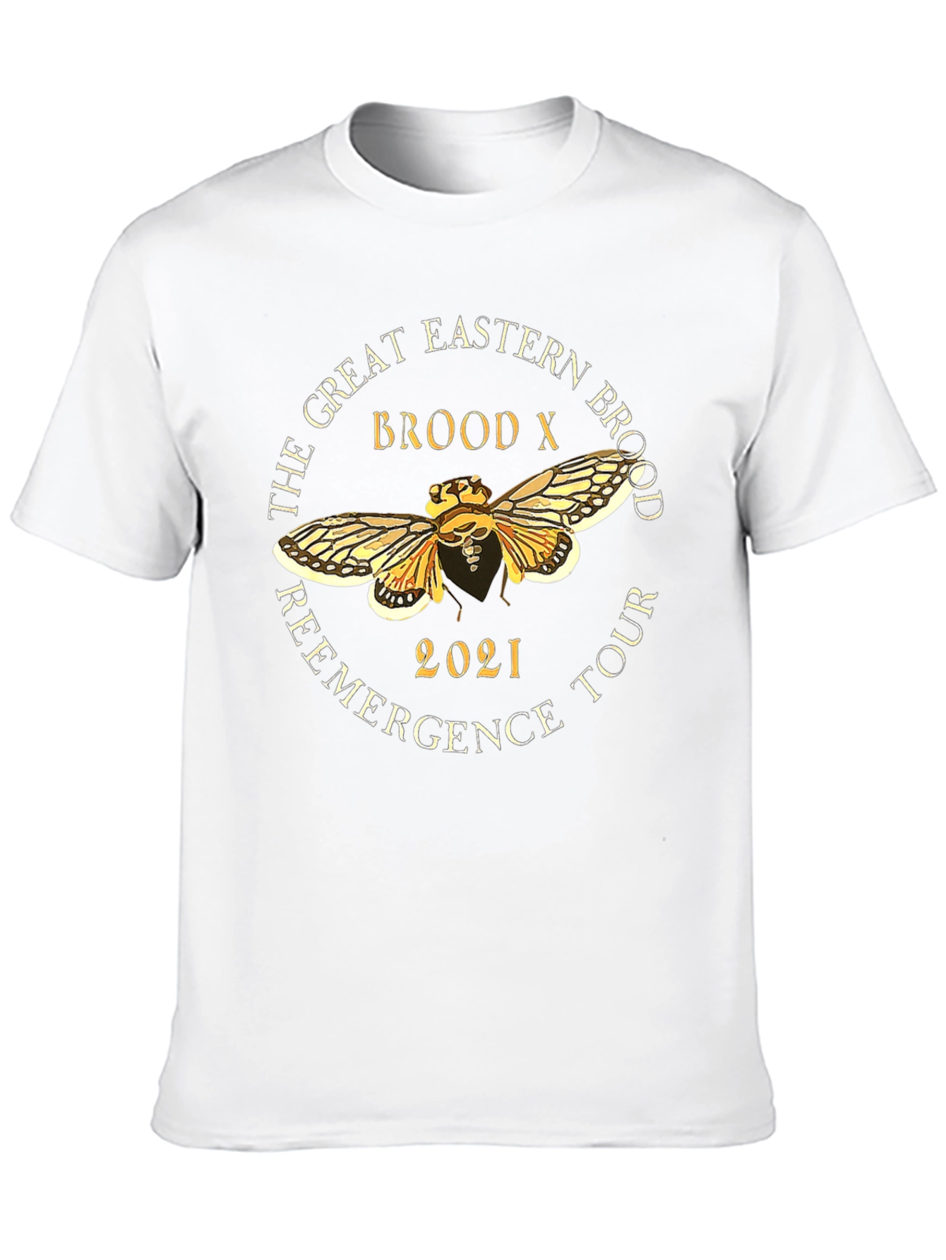 The Great Eastern Brood X Reemergence Tour 2021 T-Shirt