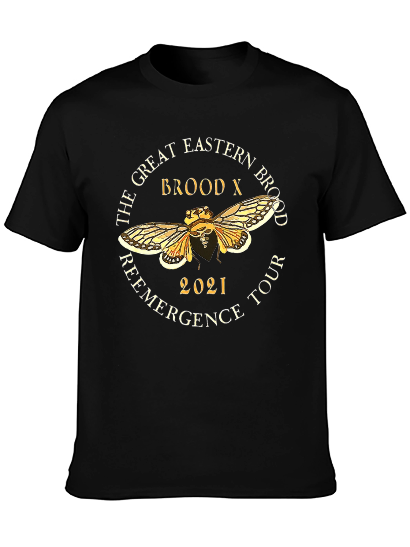 The Great Eastern Brood X Reemergence Tour 2021 T-Shirt