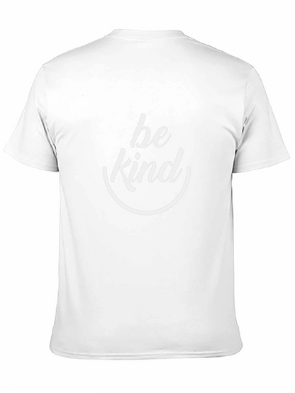 Be Kind Graphic Tee - Black Cotton T-Shirt