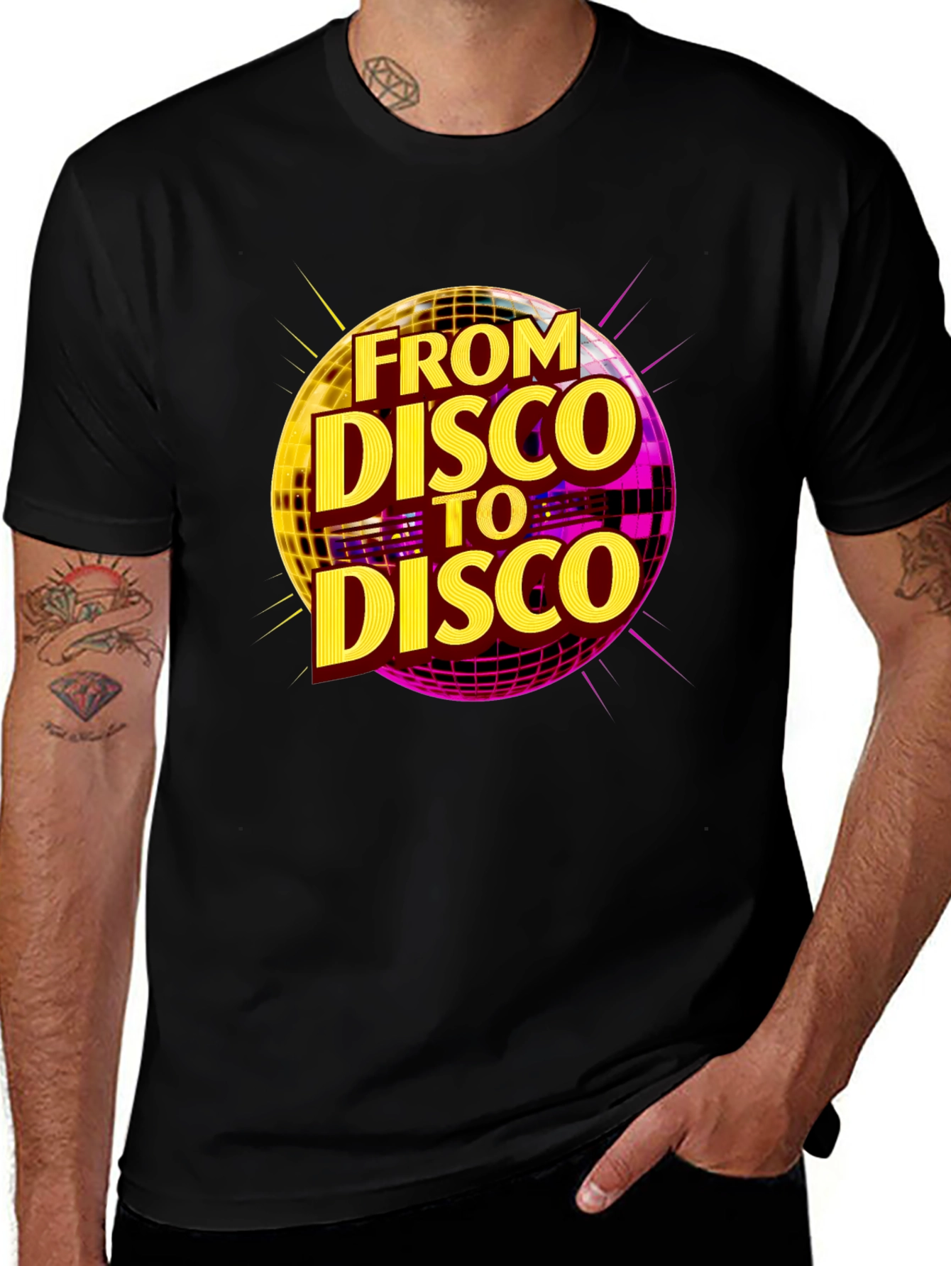 From Disco to Disco T-Shirt - Retro Party Tee