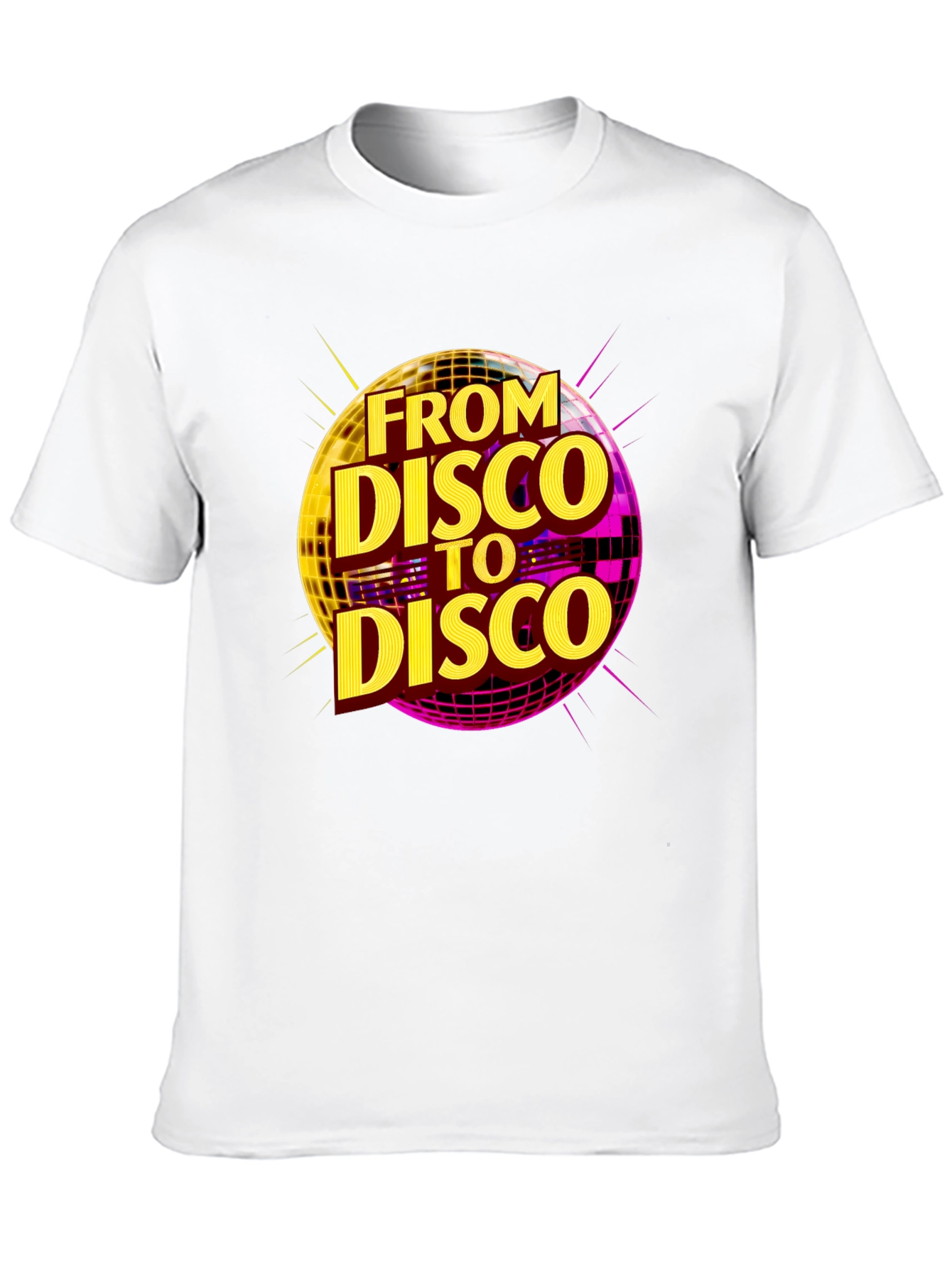From Disco to Disco T-Shirt - Retro Party Tee