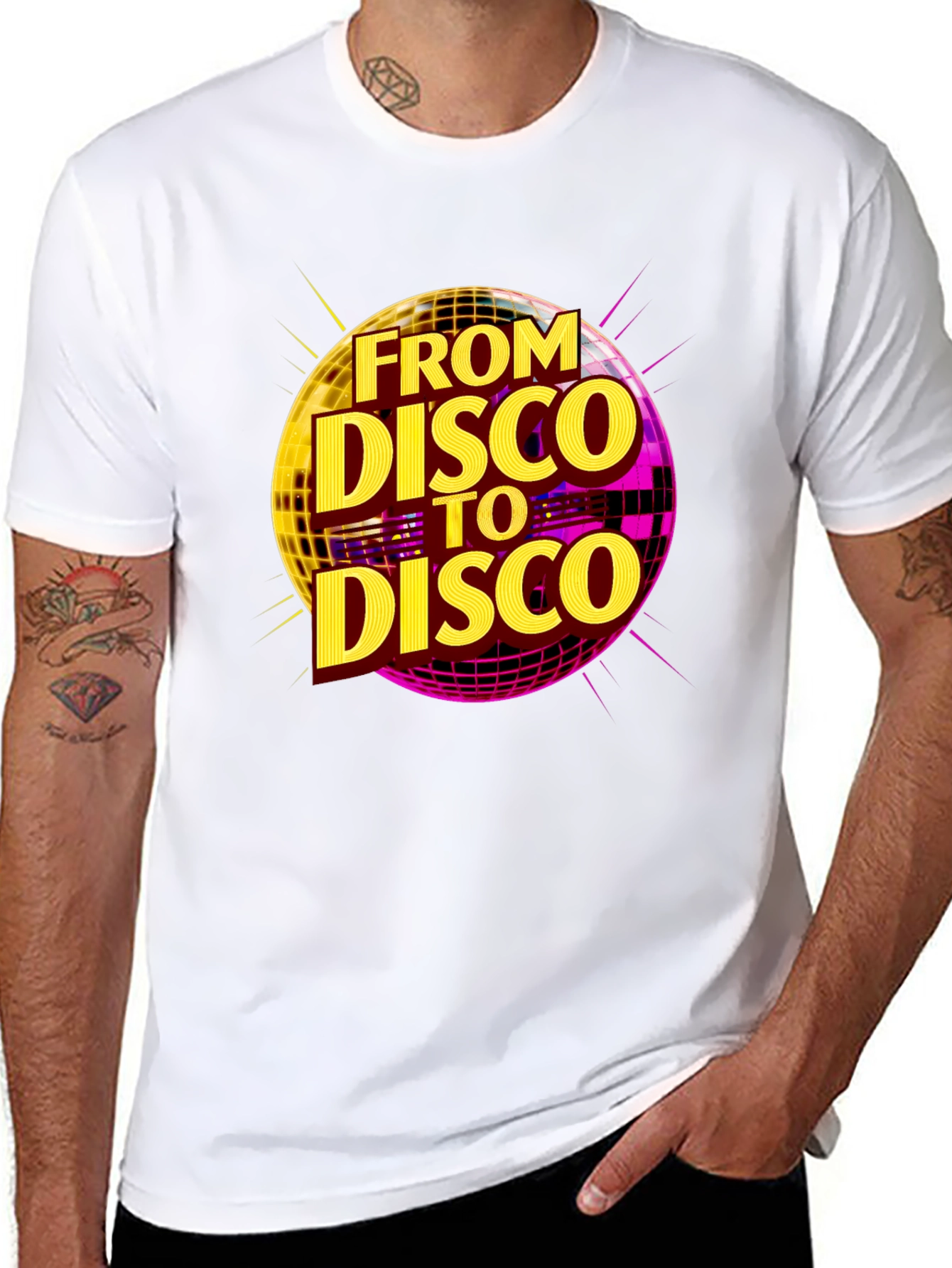 From Disco to Disco T-Shirt - Retro Party Tee